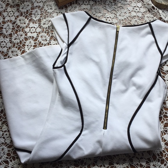 White Express Mini Dress - Picture 3 of 3